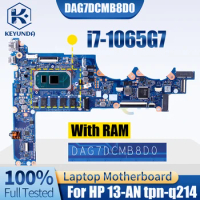 DAG7DCMB8D0 For HP 13-AN tpn-q214 Notebook Mainboard SRG0N i7-1065G7 With RAM Laptop Motherboard Full Tested