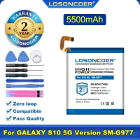 LOSONCOER 5500mAh EB-BG977ABU Battery For Samsung GALAXY S10 5G Version S10 X SM-G977 SM-G977V SM-G977U SM-G977T