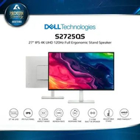 Monitor LED DELL S2725QS 27" IPS 4K UHD 120Hz HDMI 2.1x2 DP 1.4x1 Full Ergonomic Stand Speaker VESA