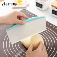 9 Inch Pastry Cutter Plastic Cake Spatulas Dough Scraper With Measuring Scale Butter Knife Bread Pizza Fondant DIY Baking Tools