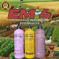 EM4 EM 4 PERIKANAN - PERTANIAN - PETERNAKAN 1L 1 LITER ORIGINAL EM4 PERTANIAN