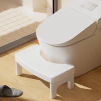 Multifunctional bathroom accessories toilet squat stool poop stool children toilet training bathroom chair non-slip foot stool