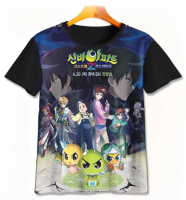 Baju Kaos Anak Terbaru 3D Kartun Shinbi House Pakaian Anak Laki - Laki Perempuan Premium  Usia 1-12 