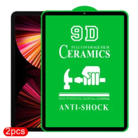 Screen Protector for Apple iPad 5 6 7 8 9 10 Air 1 2 3 4 Pro Mini 11 12.9 inch Ceramics Full Coverage Clear 9D Anti-explosion