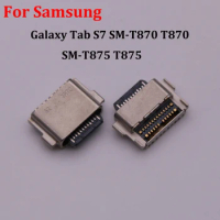 2-10Pcs USB Charger Charging Dock Port Connector Plug Type C Jack Contact For Samsung Galaxy Tab S7 SM-T870 T870 SM-T875 T875