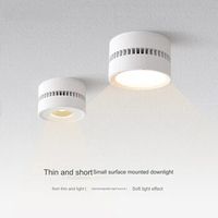 LED Downlights Spotlight embedded replaceable of light source home living room hallway bedroom anti-glare, no main light