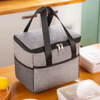Affordable Thermal Bag For Lunch Portable Lunch Bag Fashionable Thermal Lunch Bags For Children Navy blue