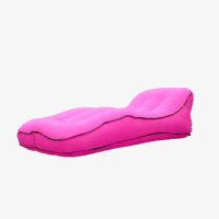 New Inflatable Sofa Bed 200*70*50 Single Lazy Lounger Lazy Sofa S-type Recliner Inflated Bed Outdoor Camping Mat