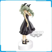 Original BANDAI GIRLS Und PANZER Anchovy PVC Anime Action Figure EXQ Series Model Toys Figure Collection Doll Gift