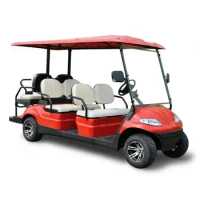 CE approved 2 4 6 seat battery powered electric golf cart,patrol cars Garden Carts