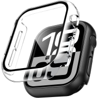 Glass+Cover For Apple Watch case 10 9 8 7 6 SE 5 iWatch Accessorie Screen Protector iWatch series 46