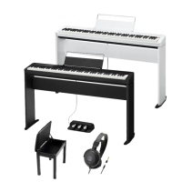 【CASIO 卡西歐】PX-S1100 88鍵 電鋼琴 數位鋼琴 整組(送鋼琴椅/耳機/鋼琴保養油/藍牙接收器)