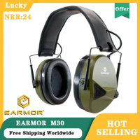 EARMOR-M30 Tactical Electronic Shooting Ear Protection, Noise Canceling Headset, Hearing Protection, Ear Muffs