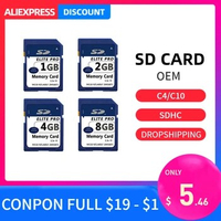 SD Card 2GB Speicherkarte Class 4 Secure Digital Cartao De Memori Carte Tablet Laptop Bag Monitor Cartao Sd Carte Memoire Mecard