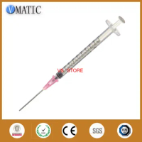 Free Shipping Non Sterilized 10Pcs 1cc/ml Industrial Syringes With 18G X 1-1/2'' Blunt Needle Tip Fill Needle