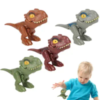 Dinosaurs Biting Fingers Puppet Dino Puppets Figures Cute Dinosaur Toys Dinosaur Figures Dinosaur Head Puppets Toys Set For