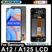 6.5" For Samsung Galaxy A12 LCD Display A125 Touch Screen Digitizer For Samsung SM-A125F A125F/DS Display Replacements