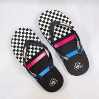 (NEW) Sandal Jepit Pria Sendal Spon Distro Omidoki Hitam Imagy Kasual Anti Selip