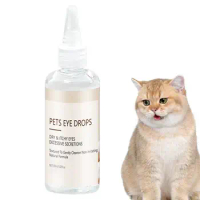 30ml Pet Eye Care Drop Pet Eye Wash Drops Moisturizer Cleaning Drops for Dogs Cats Relieve Blockage Eliminate Dryness for Pets