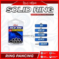 SOLID RING RELIX NUSANTARA | STAINLESS STEEL HEAVY DUTY SOLID RING | KONEKSI KUAT UNTUK ASSIST HOOK 