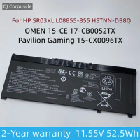 New Original SR03XL Battery For HP OMEN 15-CE 17-CB0052TX Pavilion Gaming 15-CX0096TX CX0006NT HSTNN-DB8Q L08934-2B1 L08855-855