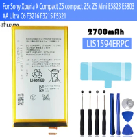 100% New LIS1594ERPC Battery for Sony Xperia X Compact Z5 Z5c Z5 Mini E5823 E5803 XA Ultra C6 phone Batteries Bateria