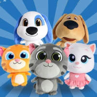 boneka kucing talking tom ginger angela/boneka murah maenan anak mewah boneka talking boneka kucing 