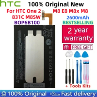 HTC Original Battery for HTC ONE M8 one 2 BOP6B100 M8T M8X M8D E8 M8SW M8ST M8SD Replacement Batteries Bateria+Tools