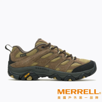 【MERRELL】MOAB 3 GORE-TEX 經典防水登山鞋 卡其 男(ML135531)