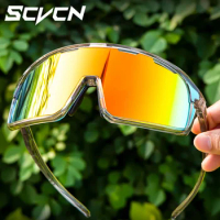 SCVCN Road Women Outdoor Photochromic UV400 Sunglasses Men Sports Bike Cycling Glasses Driving Bicycle Eyewear Hiking Goggles