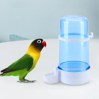 400ML Feeder burung Feeder automatik air minum bekas Parrot makanan makan penyimpanan Dispenser sangkar burung Waterer Supplies.