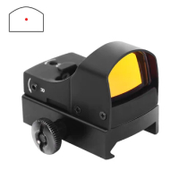 Tactical Red Dot Sight Compact Red Dot Scope Reflex Sight Airsoft Hunting Optical Sight Tactical Riflescope Aiming Sight