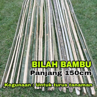 bilah bambu atau turus tanaman 150cm
