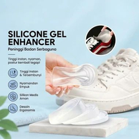 Silicone Gel Enhancer / Silikon Gel Peninggi Badan / Silikon Sol Peninggi Badan / Insole Peninggi Ba