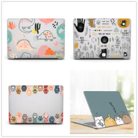 Laptop Pro 14 A2442 2021 for Macbook Air 13 Inch Case 2020 M1 for Macbook Pro 13 Case A1466 A2179 A2338 Cute Cartoon Anime Cover