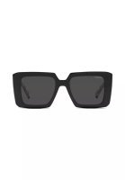 Prada Prada Women's Square Frame Black Acetate Sunglasses - PR 23YS