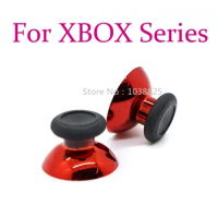 2pcsChrome 3d analog thumb stick caps For Xbox Series S X controller mushroom rocker joystick caps thumb stick cap for xbox one