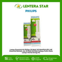Lampu Essential 4U Philips 35 Watt/ 45 Watt / 55 Watt PHILIPS Essential Jari 35W 45W 55W Putih Essen
