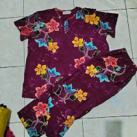 batik sunan lengan pendek ukuran XL