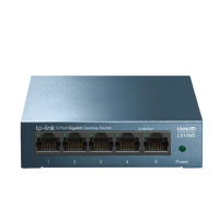 【TP-Link】LS105G 5埠10/100/1000Mbps 桌上/壁掛兩用 流量管理 乙太網路交換器switch hub