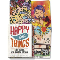 11*6.5cm Happy Little Things Oracle Cards