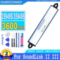 GUKEEDIANZI Battery for Bose, Bluetooth Mobile Speaker, for SoundLink III, 3600mAh, 359495, 359498, 330105, 404600