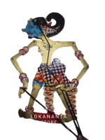 ANTASENA ONTOSENO WAYANG KULIT BAHAN DUPLEK