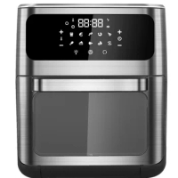 12L Electric Oven Air Fryer Household Intelligent Forno Eletrico Touch Screen Pizza Oven Freidora