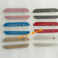Gray/Silver/Pink/Red/Blue/Gold New Ymitn Housing for HTC One 2 M8 M8T/D/W Top &amp; Bottom Alloy Aluminum Cover Case adhesive