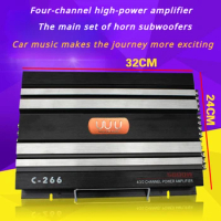 4-Channel AB Category Car Audio Amplifier 5800 Push Subwoofer Set Speaker To Experience The Perfect Sound Quality Upgrade