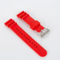22mm Silicone Strap Men Watch Band Wristband For 007 Turtle Marinemaster Diving Watch SRPA21J1 Canned Watch