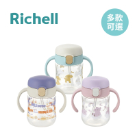 Richell 利其爾 日本 TLI三代 鴨嘴吸管水杯 200ml - 多款可選