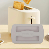 2 Pack Bread Machine Cover Silicone Toaster Lid Toaster Machine Cover for Bread