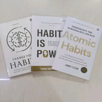 Paket 3 Buku Change Your Habits - Habits Is Power - Atomic Habits